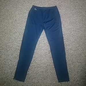 Lacoste Tapered Jogger Pants - Cotton & Spandex